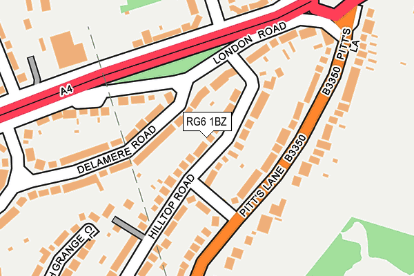 RG6 1BZ map - OS OpenMap – Local (Ordnance Survey) RG6 1BZ map - OS OpenMap – Local (Ordnance Survey)
