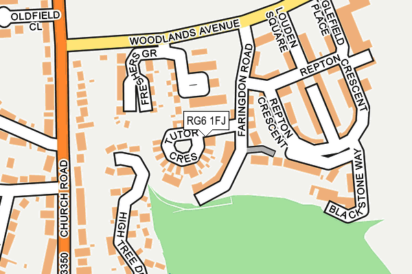 RG6 1FJ map - OS OpenMap – Local (Ordnance Survey) RG6 1FJ map - OS OpenMap – Local (Ordnance Survey)
