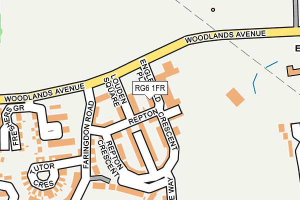 RG6 1FR map - OS OpenMap – Local (Ordnance Survey) RG6 1FR map - OS OpenMap – Local (Ordnance Survey)