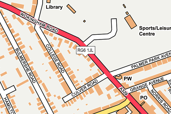 RG6 1JL map - OS OpenMap – Local (Ordnance Survey) RG6 1JL map - OS OpenMap – Local (Ordnance Survey)