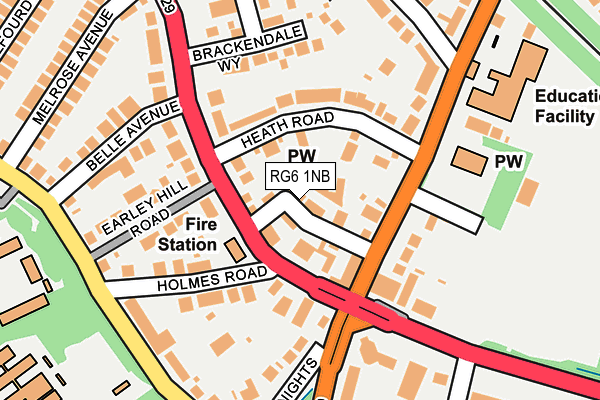 RG6 1NB map - OS OpenMap – Local (Ordnance Survey) RG6 1NB map - OS OpenMap – Local (Ordnance Survey)