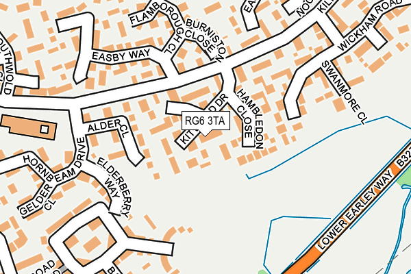 RG6 3TA map - OS OpenMap – Local (Ordnance Survey) RG6 3TA map - OS OpenMap – Local (Ordnance Survey)