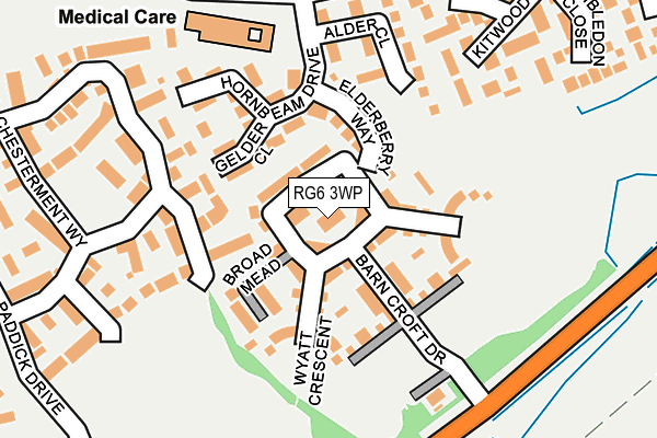 RG6 3WP map - OS OpenMap – Local (Ordnance Survey) RG6 3WP map - OS OpenMap – Local (Ordnance Survey)