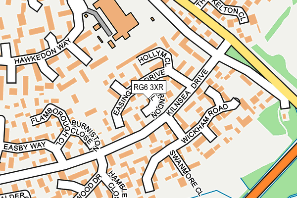 RG6 3XR map - OS OpenMap – Local (Ordnance Survey) RG6 3XR map - OS OpenMap – Local (Ordnance Survey)