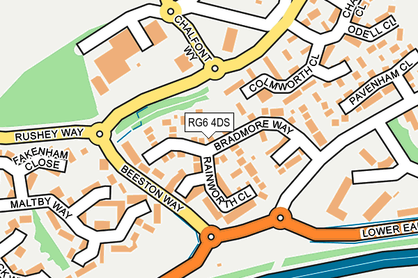 RG6 4DS map - OS OpenMap – Local (Ordnance Survey) RG6 4DS map - OS OpenMap – Local (Ordnance Survey)