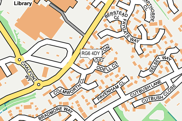 RG6 4DY map - OS OpenMap – Local (Ordnance Survey) RG6 4DY map - OS OpenMap – Local (Ordnance Survey)