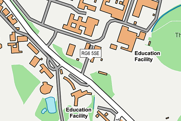 RG6 5SE map - OS OpenMap – Local (Ordnance Survey) RG6 5SE map - OS OpenMap – Local (Ordnance Survey)