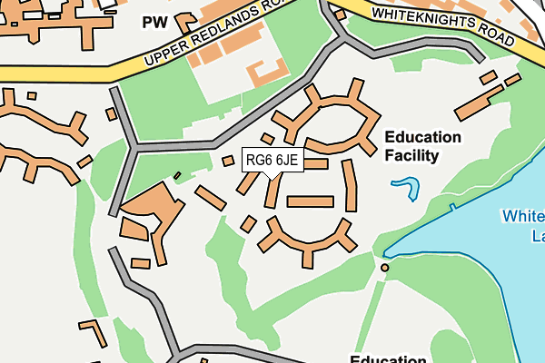 RG6 6JE map - OS OpenMap – Local (Ordnance Survey) RG6 6JE map - OS OpenMap – Local (Ordnance Survey)
