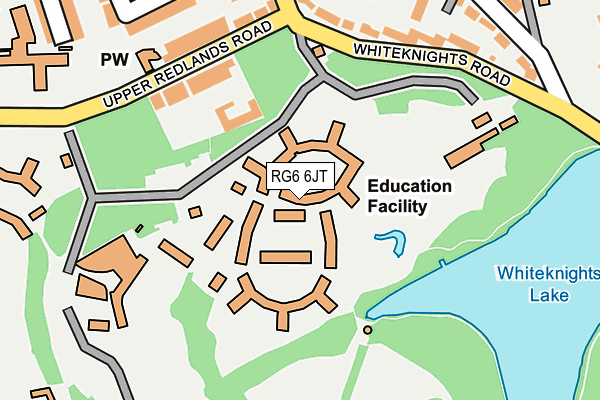 RG6 6JT map - OS OpenMap – Local (Ordnance Survey) RG6 6JT map - OS OpenMap – Local (Ordnance Survey)