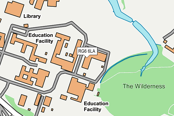 RG6 6LA map - OS OpenMap – Local (Ordnance Survey) RG6 6LA map - OS OpenMap – Local (Ordnance Survey)