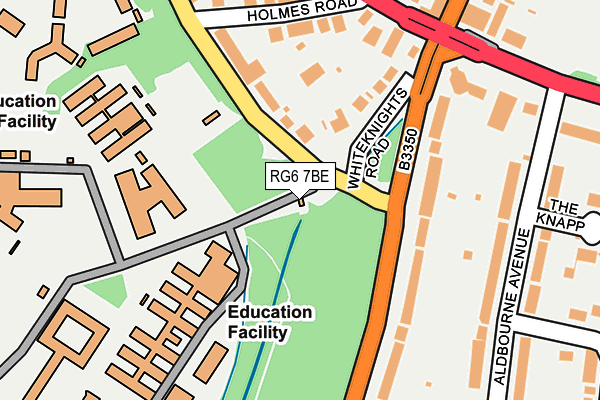 RG6 7BE map - OS OpenMap – Local (Ordnance Survey) RG6 7BE map - OS OpenMap – Local (Ordnance Survey)