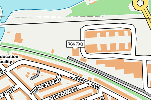 RG6 7XQ map - OS OpenMap – Local (Ordnance Survey) RG6 7XQ map - OS OpenMap – Local (Ordnance Survey)