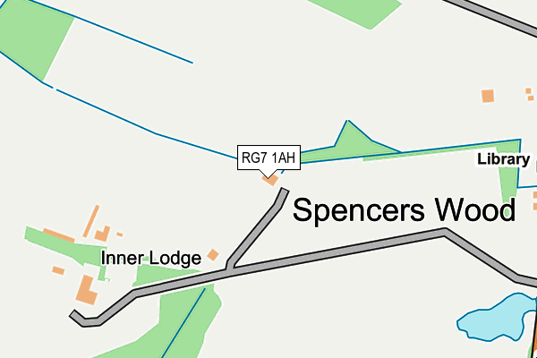 RG7 1AH map - OS OpenMap – Local (Ordnance Survey) RG7 1AH map - OS OpenMap – Local (Ordnance Survey)