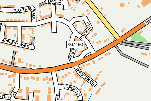 RG7 1EQ map - OS OpenMap – Local (Ordnance Survey) RG7 1EQ map - OS OpenMap – Local (Ordnance Survey)