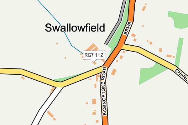 RG7 1HZ map - OS OpenMap – Local (Ordnance Survey) RG7 1HZ map - OS OpenMap – Local (Ordnance Survey)