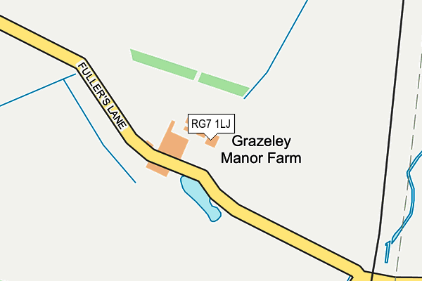 RG7 1LJ map - OS OpenMap – Local (Ordnance Survey) RG7 1LJ map - OS OpenMap – Local (Ordnance Survey)