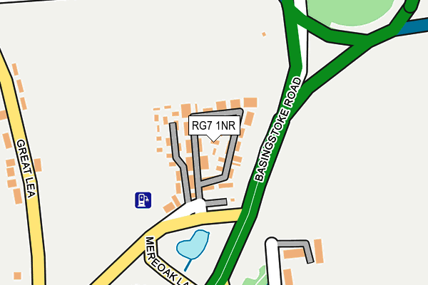 RG7 1NR map - OS OpenMap – Local (Ordnance Survey) RG7 1NR map - OS OpenMap – Local (Ordnance Survey)