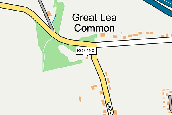 RG7 1NX map - OS OpenMap – Local (Ordnance Survey) RG7 1NX map - OS OpenMap – Local (Ordnance Survey)