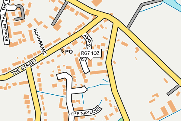 RG7 1QZ map - OS OpenMap – Local (Ordnance Survey) RG7 1QZ map - OS OpenMap – Local (Ordnance Survey)