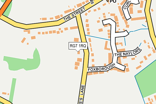 RG7 1RQ map - OS OpenMap – Local (Ordnance Survey) RG7 1RQ map - OS OpenMap – Local (Ordnance Survey)
