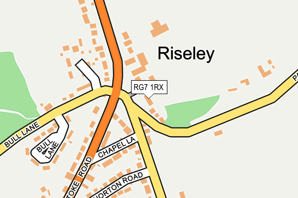 RG7 1RX map - OS OpenMap – Local (Ordnance Survey) RG7 1RX map - OS OpenMap – Local (Ordnance Survey)
