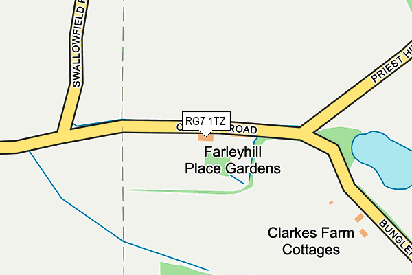 RG7 1TZ map - OS OpenMap – Local (Ordnance Survey) RG7 1TZ map - OS OpenMap – Local (Ordnance Survey)