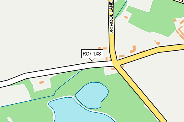 RG7 1XS map - OS OpenMap – Local (Ordnance Survey) RG7 1XS map - OS OpenMap – Local (Ordnance Survey)
