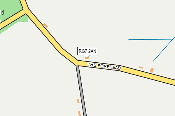 RG7 2AN map - OS OpenMap – Local (Ordnance Survey) RG7 2AN map - OS OpenMap – Local (Ordnance Survey)