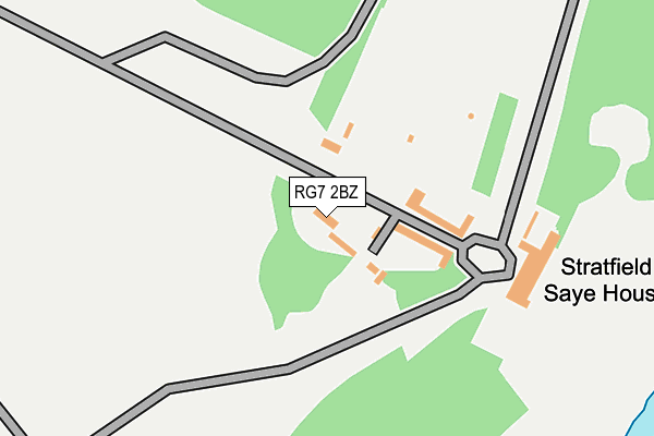 RG7 2BZ map - OS OpenMap – Local (Ordnance Survey) RG7 2BZ map - OS OpenMap – Local (Ordnance Survey)
