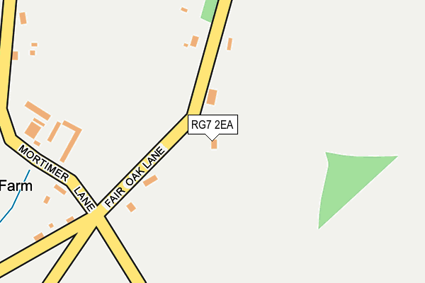 RG7 2EA map - OS OpenMap – Local (Ordnance Survey) RG7 2EA map - OS OpenMap – Local (Ordnance Survey)