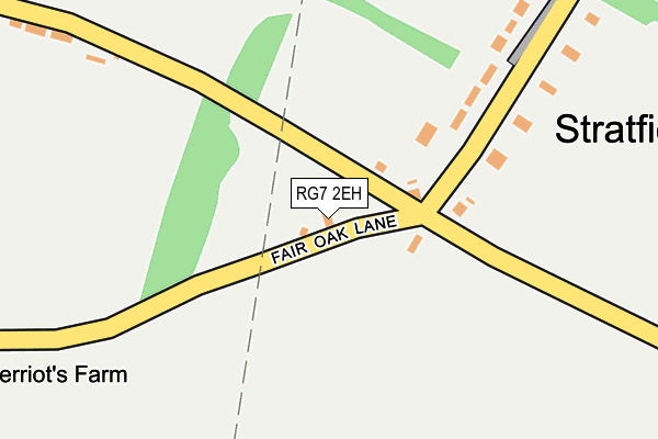 RG7 2EH map - OS OpenMap – Local (Ordnance Survey) RG7 2EH map - OS OpenMap – Local (Ordnance Survey)