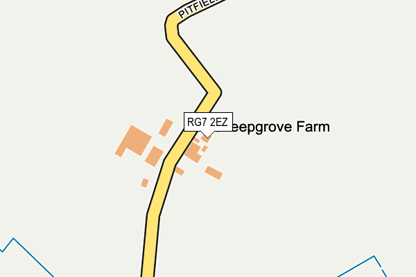 RG7 2EZ map - OS OpenMap – Local (Ordnance Survey) RG7 2EZ map - OS OpenMap – Local (Ordnance Survey)