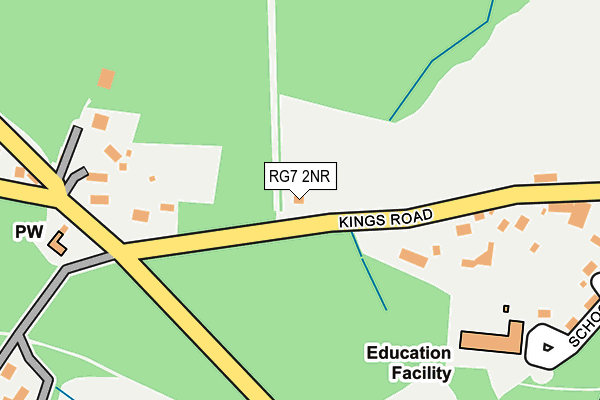 RG7 2NR map - OS OpenMap – Local (Ordnance Survey) RG7 2NR map - OS OpenMap – Local (Ordnance Survey)