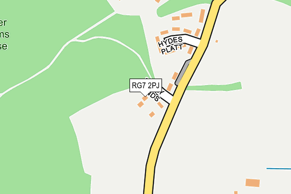 RG7 2PJ map - OS OpenMap – Local (Ordnance Survey) RG7 2PJ map - OS OpenMap – Local (Ordnance Survey)