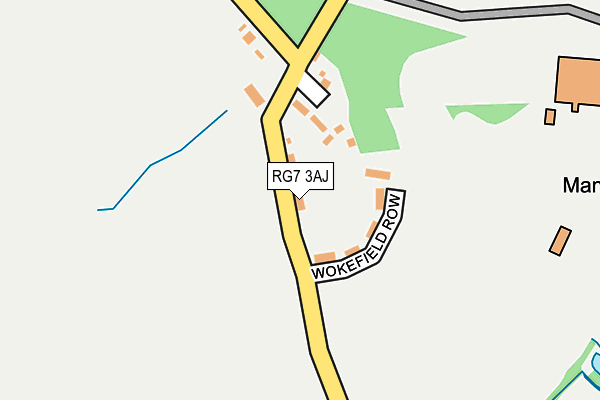 RG7 3AJ map - OS OpenMap – Local (Ordnance Survey) RG7 3AJ map - OS OpenMap – Local (Ordnance Survey)
