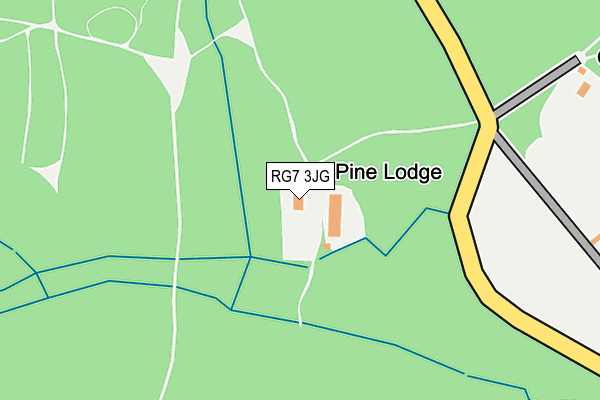 RG7 3JG map - OS OpenMap – Local (Ordnance Survey) RG7 3JG map - OS OpenMap – Local (Ordnance Survey)