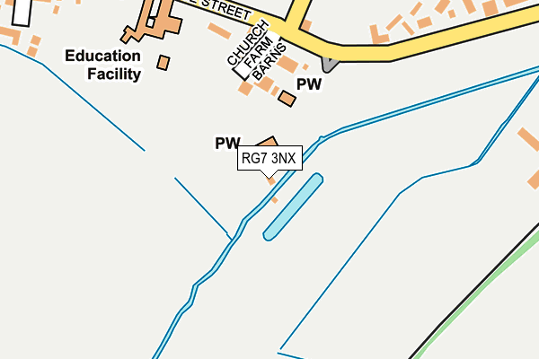 RG7 3NX map - OS OpenMap – Local (Ordnance Survey) RG7 3NX map - OS OpenMap – Local (Ordnance Survey)
