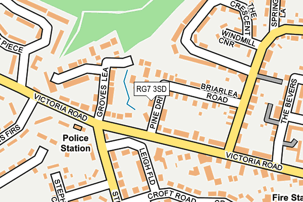 RG7 3SD map - OS OpenMap – Local (Ordnance Survey) RG7 3SD map - OS OpenMap – Local (Ordnance Survey)