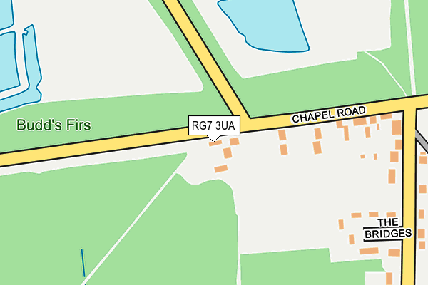 RG7 3UA map - OS OpenMap – Local (Ordnance Survey) RG7 3UA map - OS OpenMap – Local (Ordnance Survey)