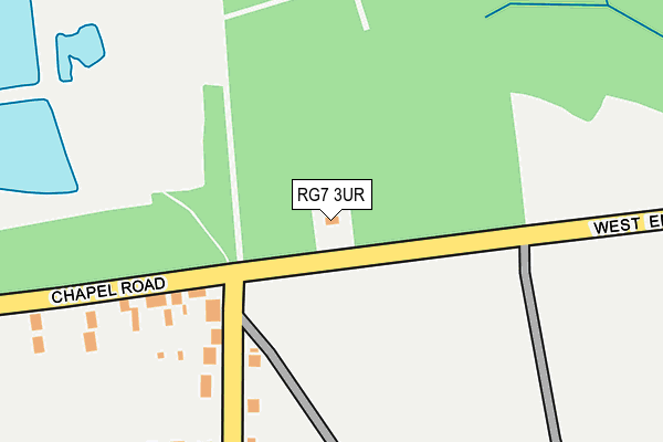 RG7 3UR map - OS OpenMap – Local (Ordnance Survey) RG7 3UR map - OS OpenMap – Local (Ordnance Survey)