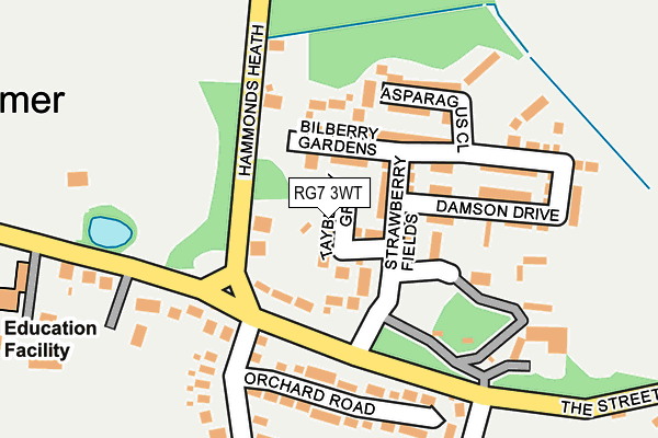 RG7 3WT map - OS OpenMap – Local (Ordnance Survey) RG7 3WT map - OS OpenMap – Local (Ordnance Survey)