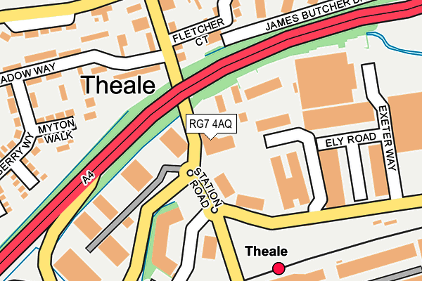 RG7 4AQ map - OS OpenMap – Local (Ordnance Survey) RG7 4AQ map - OS OpenMap – Local (Ordnance Survey)