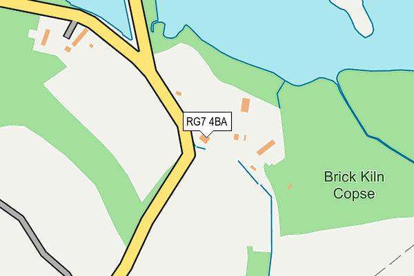 RG7 4BA map - OS OpenMap – Local (Ordnance Survey) RG7 4BA map - OS OpenMap – Local (Ordnance Survey)