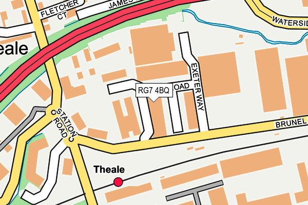 RG7 4BQ map - OS OpenMap – Local (Ordnance Survey) RG7 4BQ map - OS OpenMap – Local (Ordnance Survey)