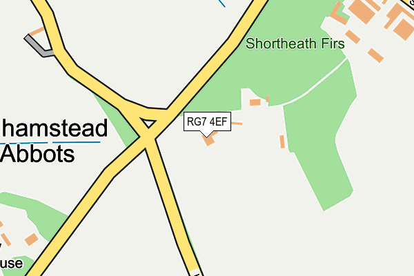 RG7 4EF map - OS OpenMap – Local (Ordnance Survey) RG7 4EF map - OS OpenMap – Local (Ordnance Survey)