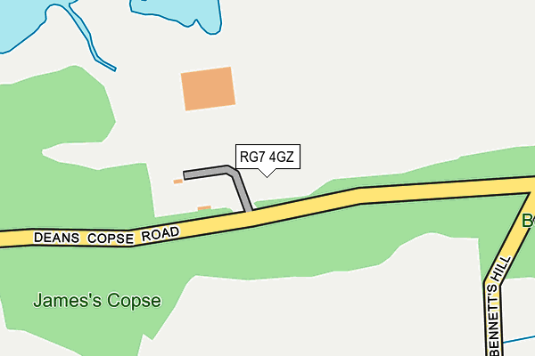 RG7 4GZ map - OS OpenMap – Local (Ordnance Survey) RG7 4GZ map - OS OpenMap – Local (Ordnance Survey)