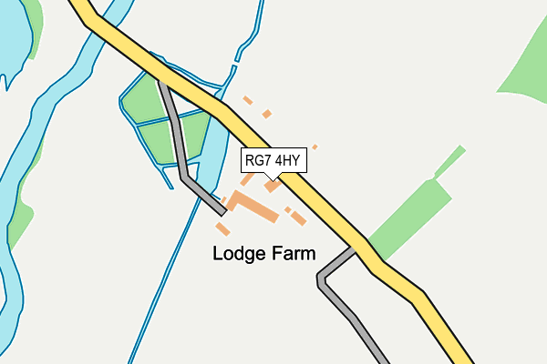 RG7 4HY map - OS OpenMap – Local (Ordnance Survey) RG7 4HY map - OS OpenMap – Local (Ordnance Survey)