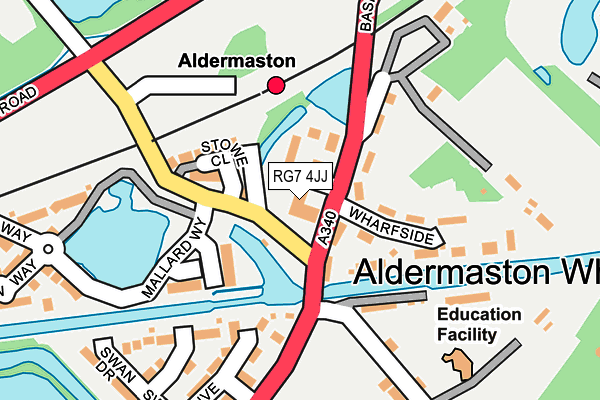 RG7 4JJ map - OS OpenMap – Local (Ordnance Survey) RG7 4JJ map - OS OpenMap – Local (Ordnance Survey)