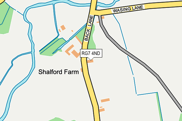 RG7 4ND map - OS OpenMap – Local (Ordnance Survey) RG7 4ND map - OS OpenMap – Local (Ordnance Survey)