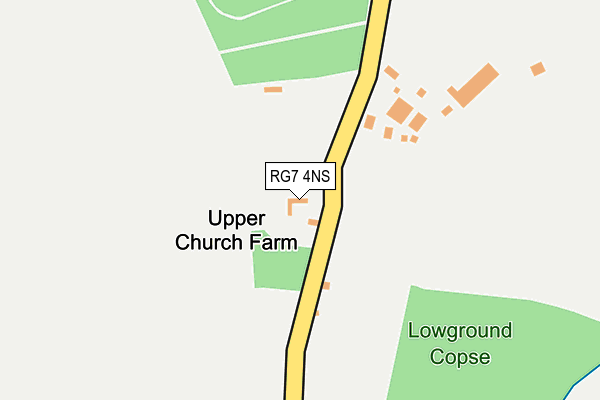 RG7 4NS map - OS OpenMap – Local (Ordnance Survey) RG7 4NS map - OS OpenMap – Local (Ordnance Survey)